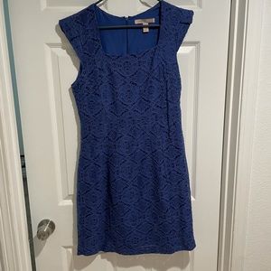 Blue lace dress from forever 21 size large